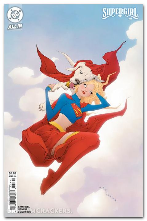 Supergirl #8 (2025) cover b lee variant
