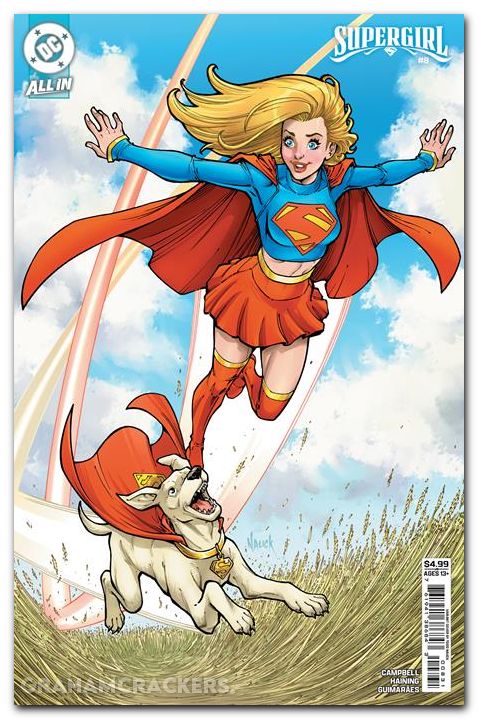 Supergirl #8 (2025) cover c nauck variant