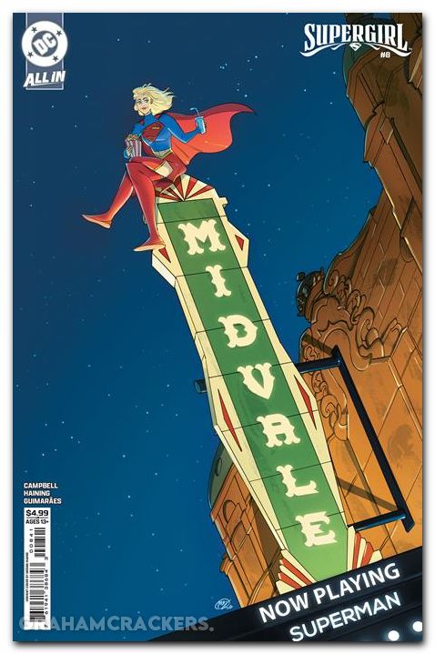 Supergirl #8 (2025) cover d huang variant