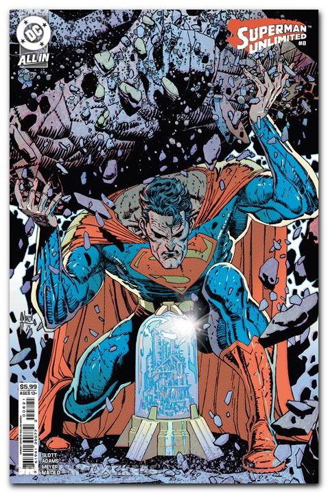 Superman Unlimited #8 (2025) cover b march variant