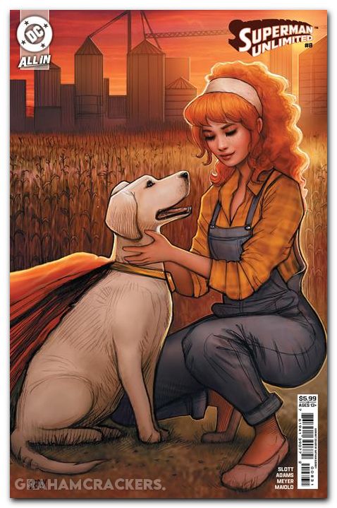 Superman Unlimited #8 (2025) cover c szerdy variant