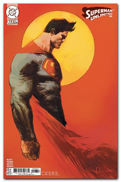 Superman Unlimited #8 (2025) cover e zaffino variant