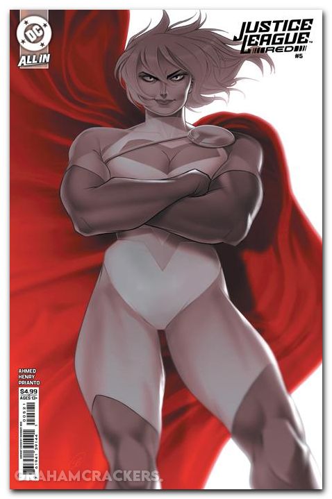 Justice League Red #5 (2025) cover b boo variant