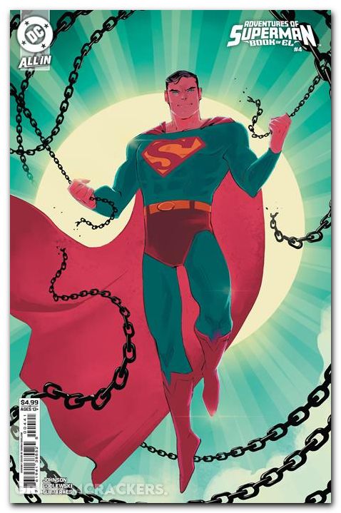 Adventures Of Superman Book Of El #4 (2025) cover d baslaim variant