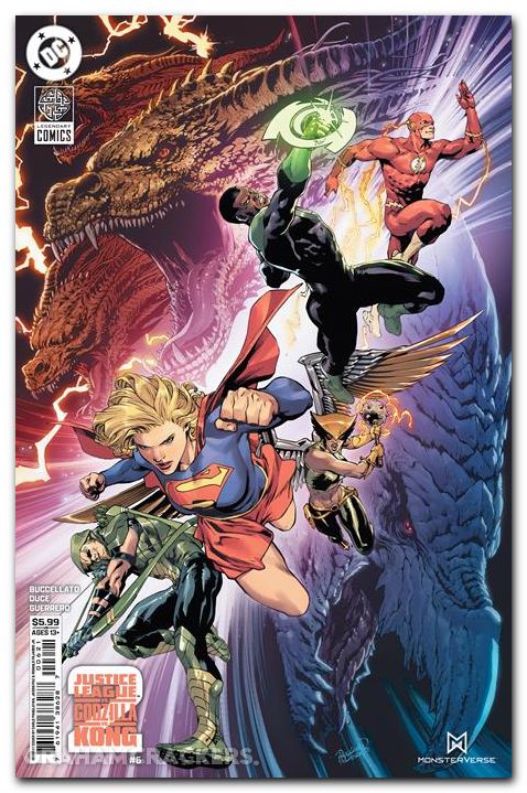 Justice League Vs Godzilla Vs Kong 2 #6 (2025) cover b pagulayan variant