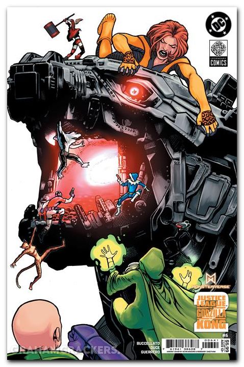Justice League Vs Godzilla Vs Kong 2 #6 (2025) cover d maguire variant