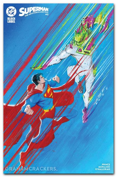 Superman The Kryptonite Spectrum #5 (2025) cover b ferreyra variant