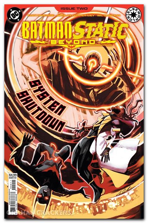 Batman Static Beyond #2 (2025) cover a