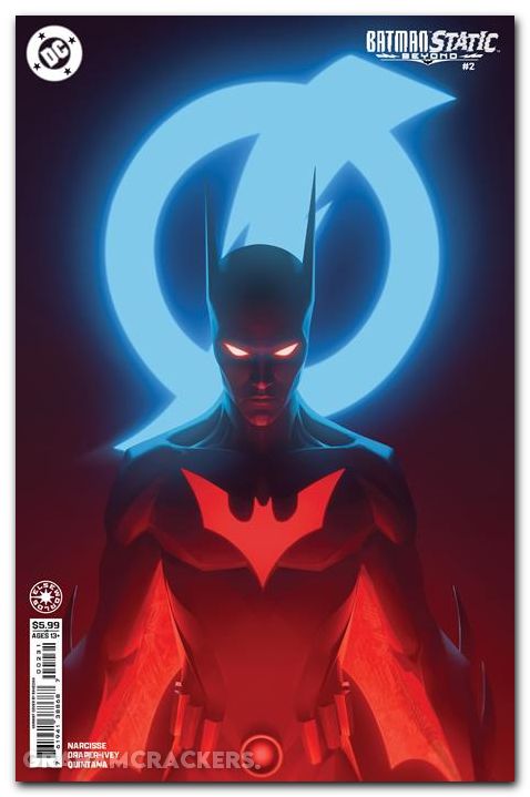 Batman Static Beyond #2 (2025) cover c rahzzah variant
