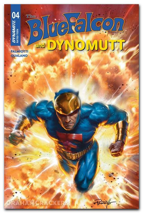 Blue Falcon And Dynomutt #4 (2025) cover a