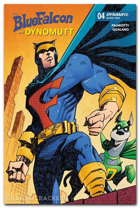 Blue Falcon And Dynomutt #4 (2025) cover b mccrea variant