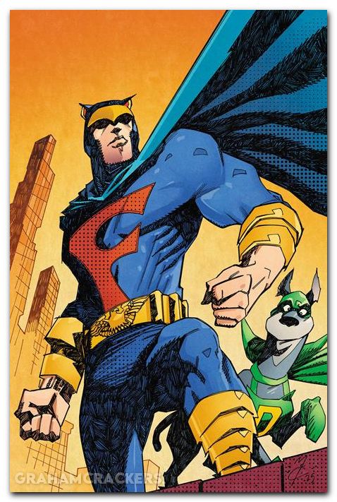 Blue Falcon And Dynomutt #4 (2025) cover h mccrea virgin variant