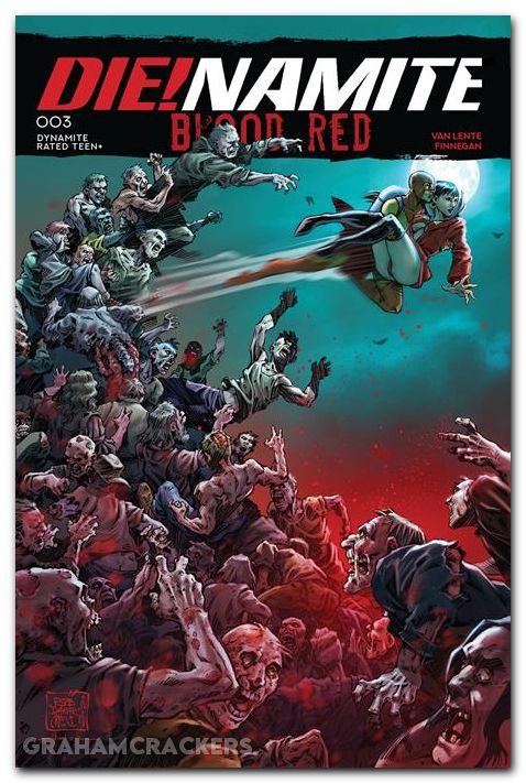 Die!Namite Blood Red #3 (2025) cover b meli variant