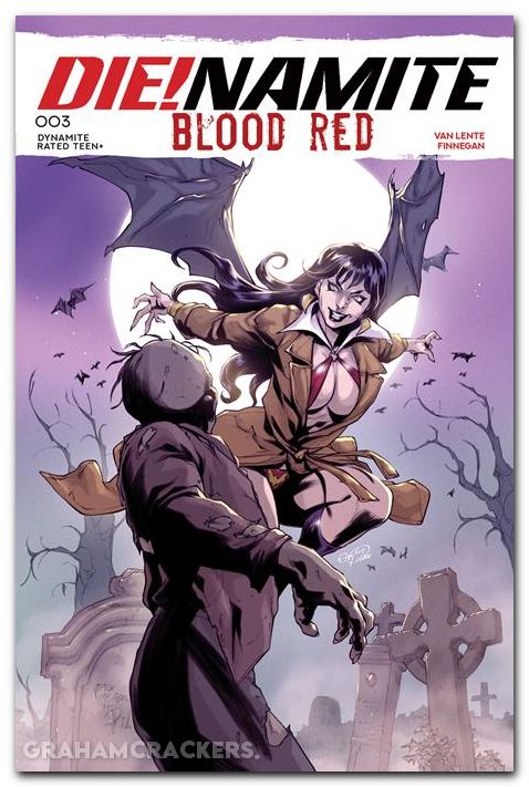 Die!Namite Blood Red #3 (2025) cover c pilliu variant