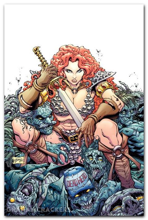 Die!Namite Blood Red #3 (2025) cover e robson virgin variant