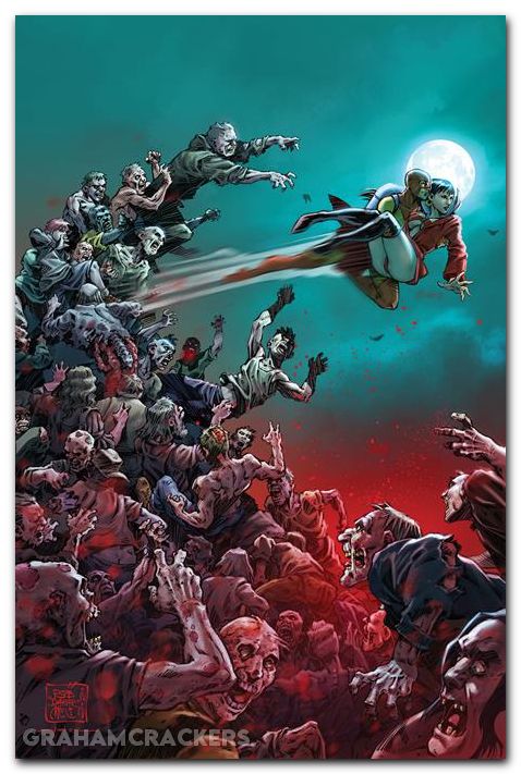 Die!Namite Blood Red #3 (2025) cover g meli virgin variant