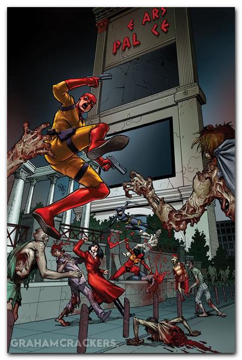 Die!Namite Blood Red #3 (2025) cover h su virgin variant