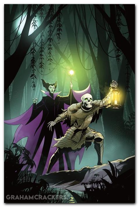 Disney Villains Maleficent #3 (2025) cover f quinn virgin variant