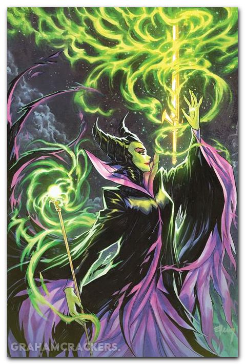 Disney Villains Maleficent #3 (2025) cover g ellery virgin variant