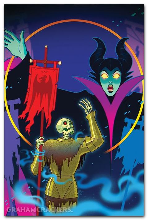Disney Villains Maleficent #3 (2025) cover h ganucheau virgin variant
