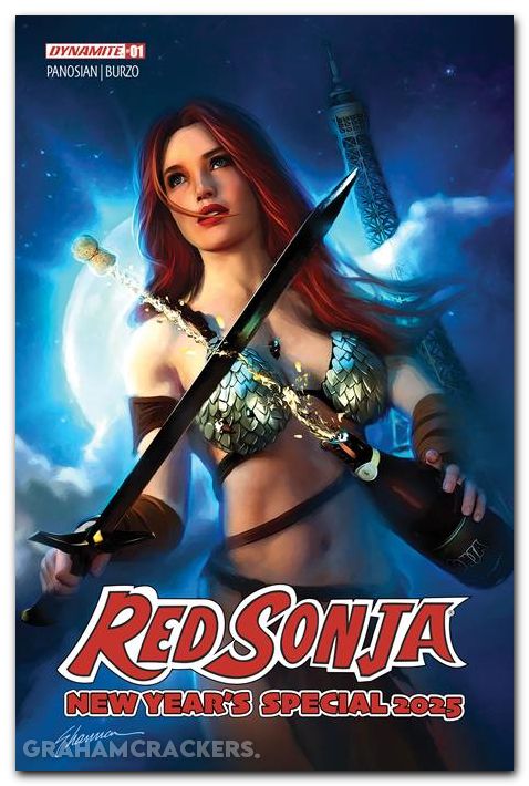 Red Sonja New Years Special #1 (2025) cover b maer variant