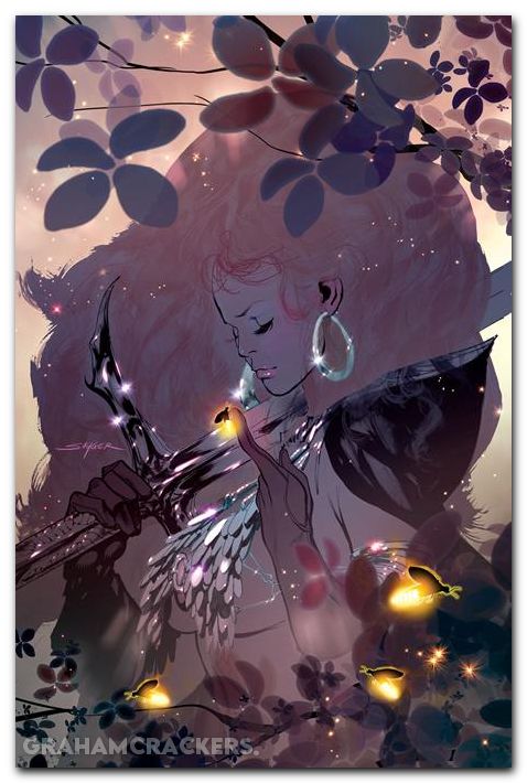 Sonja Reborn #5 (2025) cover i sayger virgin variant