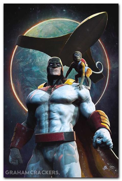 Space Ghost #6 (2025) cover f barends virgin variant