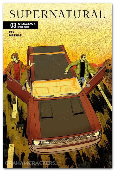 Supernatural #3 (2025) cover b moss variant