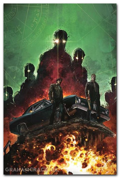 Supernatural #3 (2025) cover i crain virgin variant