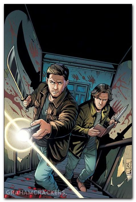 Supernatural #3 (2025) cover j broccardo virgin variant