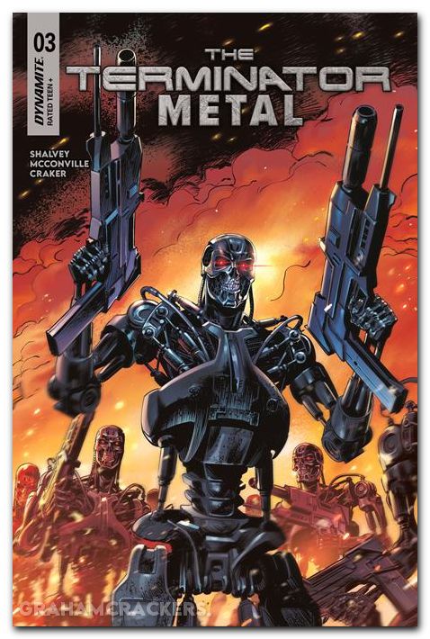 Terminator Metal #3 (2025) cover d antiga variant