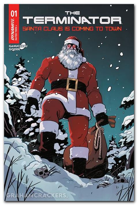 Terminator Santa Claus Is Coming To Town #1 (2025) cover d goode variant