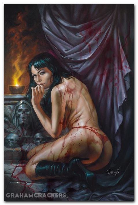 Vampirella #10 (2025) cover l parrillo virgin variant