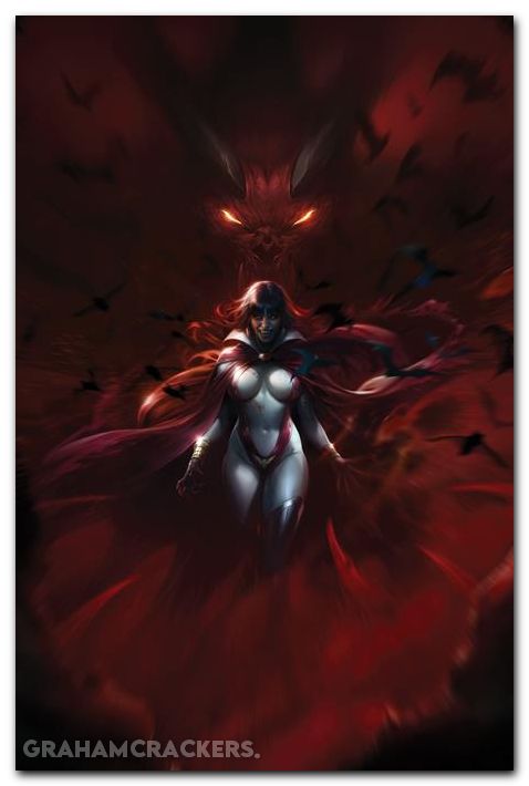 Vampirella Armageddon #6 (2025) cover i mattina virgin variant