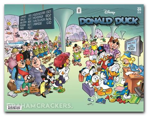 Donald Duck #1 (2025) cover d jippes wraparound variant