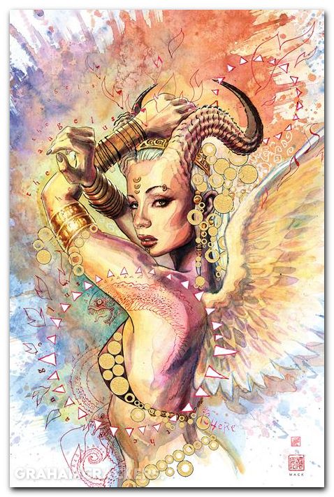 Darkness #1 (2025) cover f mack virgin variant