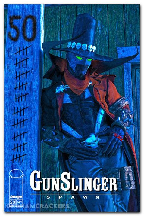 Gunslinger Spawn #50 cover e spears variant