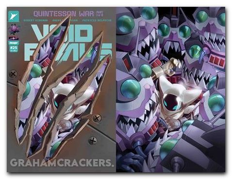 Void Rivals #25 cover k canete die cut variant