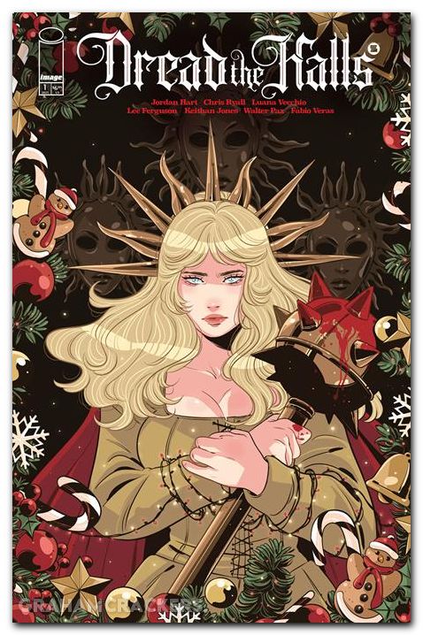 Dread The Halls #1 (2025) cover b vecchio variant