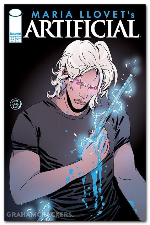 Artificial #4 (2025) cover c llovet chest wound variant