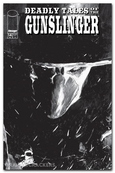 Deadly Tales Of The Gunslinger Spawn #14 (2024) cover b reynolds b&w variant