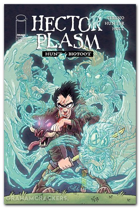 Hector Plasm Hunt The Bigfoot #3 (2025) cover a