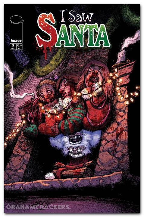 I Saw Santa A Spawn Universe Christmas Story #2 (2025) cover b wayshak variant