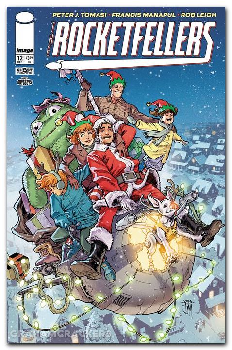 Rocketfellers #12 (2024) cover a