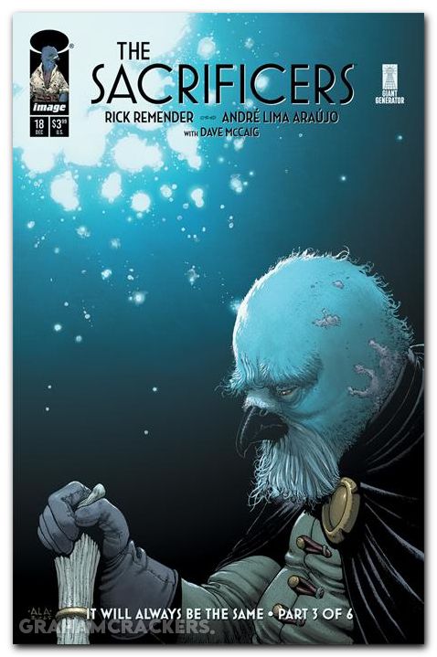 Sacrificers #18 cover a