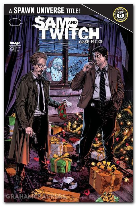 Sam And Twitch Case Files #22 (2024) cover a