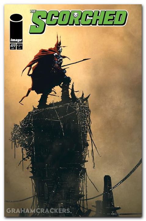 Spawn Scorched #49 cover b colak variant