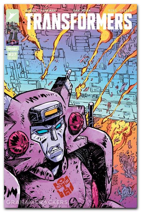 Transformers #27 (2023) cover c corona connecting variant