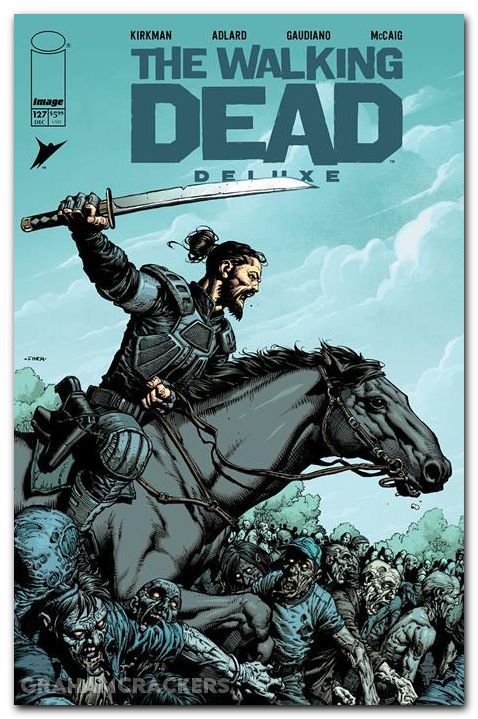 Walking Dead Deluxe #127 cover a