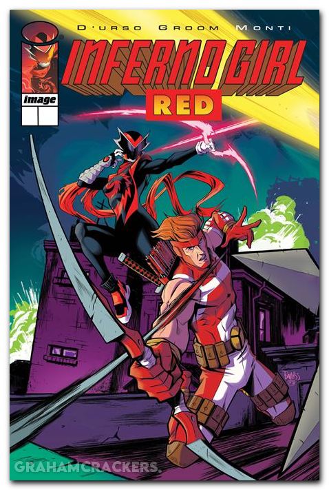 Inferno Girl Red Book Two #1 (2025) cover d bayliss youngblood team up variant
